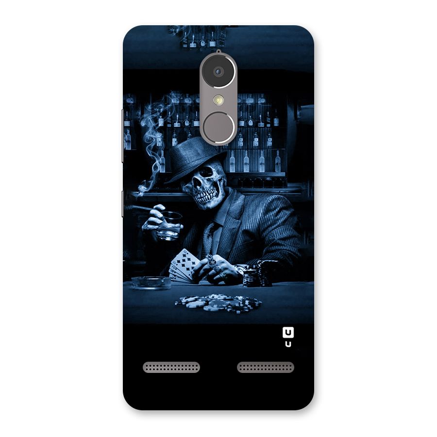 Cool Skull Cards Back Case for Lenovo K6