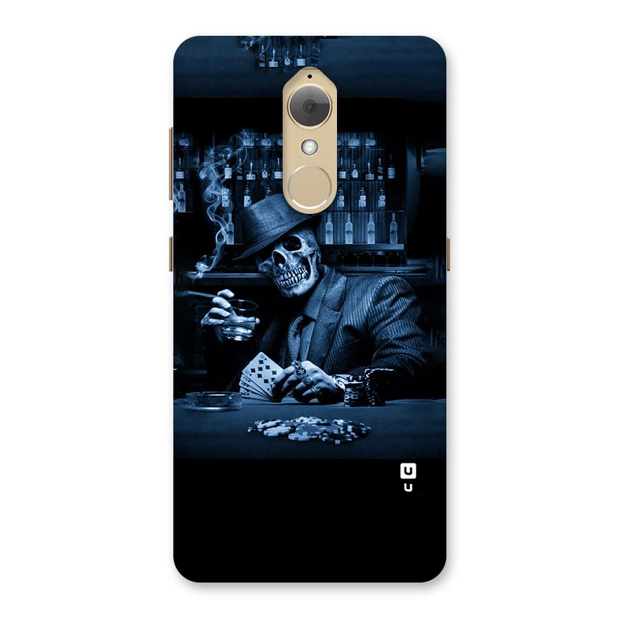Cool Skull Cards Back Case for Lenovo K8