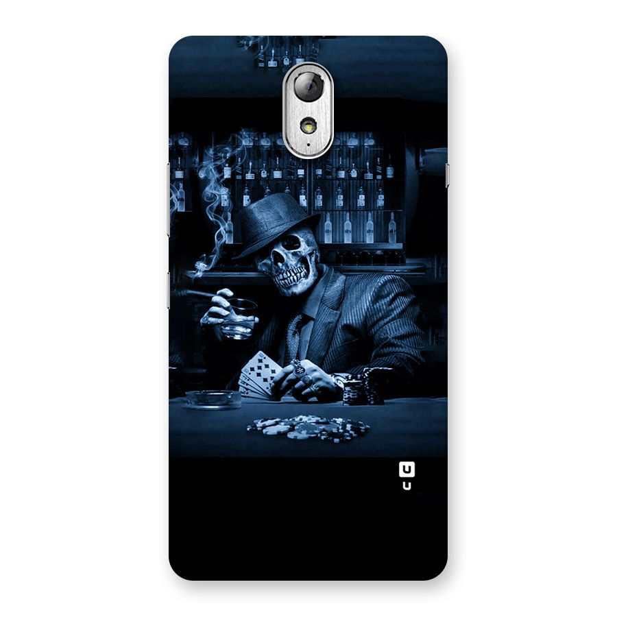 Cool Skull Cards Back Case for Lenovo Vibe P1M