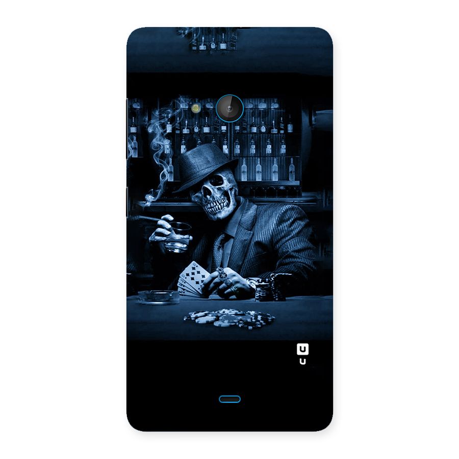 Cool Skull Cards Back Case for Lumia 540