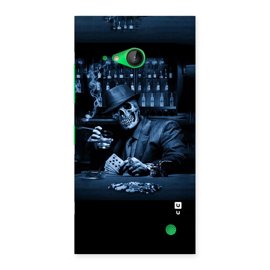 Cool Skull Cards Back Case for Lumia 730