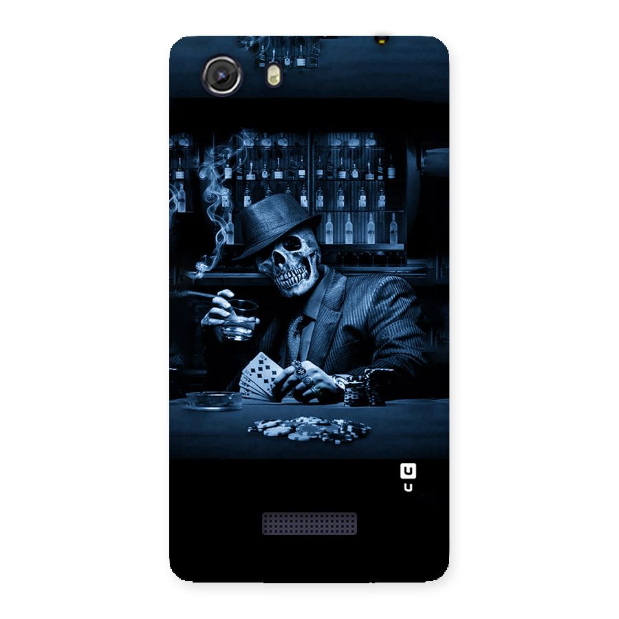 Cool Skull Cards Back Case for Micromax Unite 3