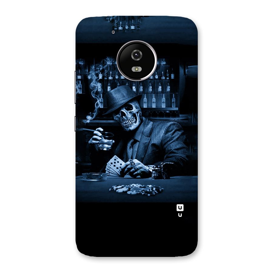 Cool Skull Cards Back Case for Moto G5