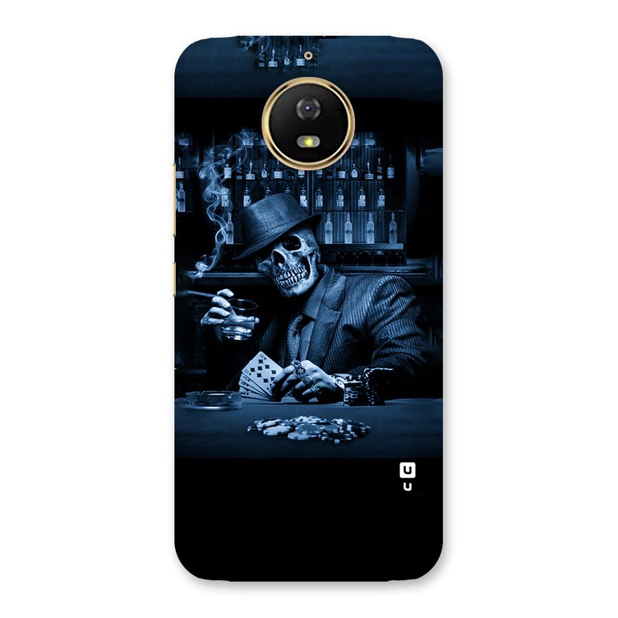 Cool Skull Cards Back Case for Moto G5s