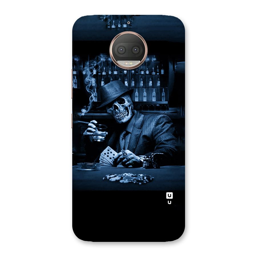 Cool Skull Cards Back Case for Moto G5s Plus