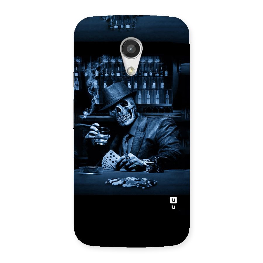 Cool Skull Cards Back Case for Moto G 2nd Gen