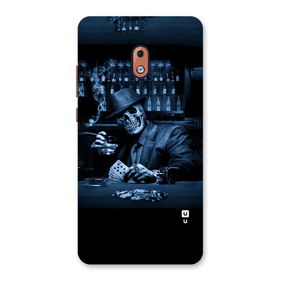 Cool Skull Cards Back Case for Nokia 2.1