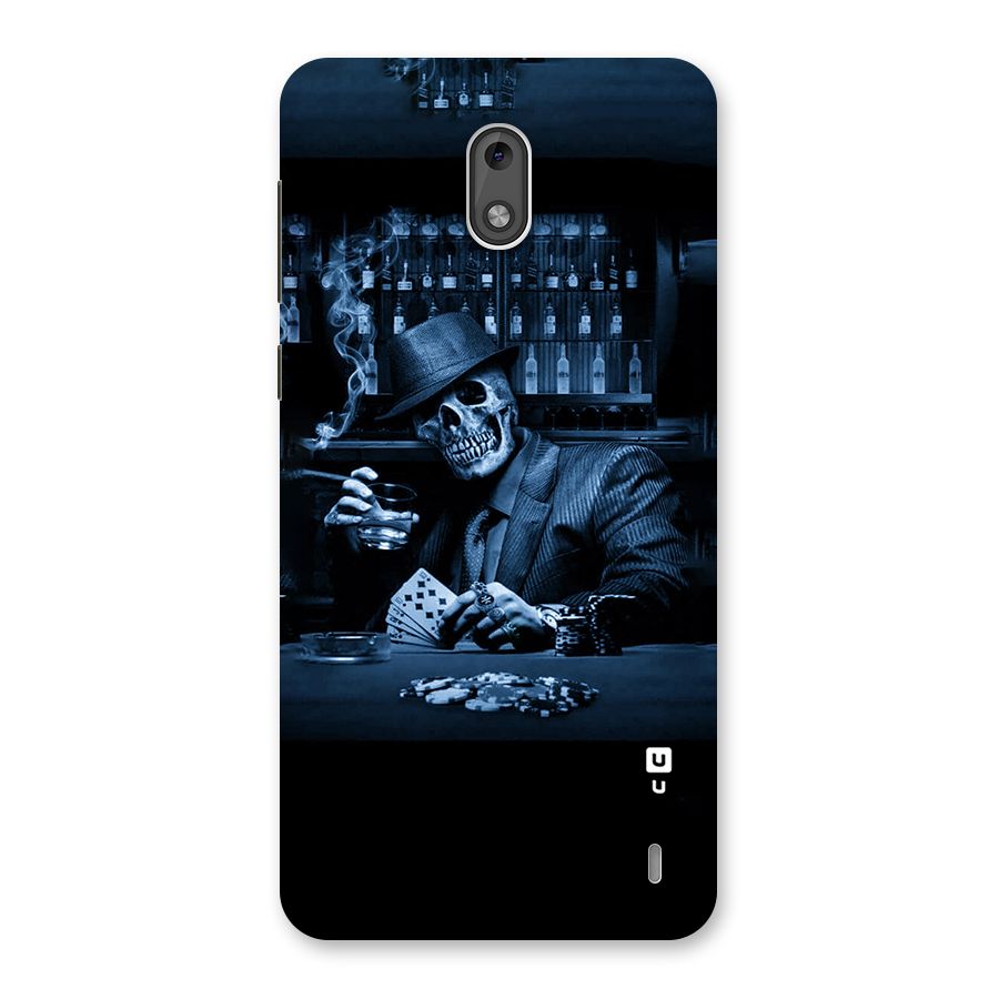 Cool Skull Cards Back Case for Nokia 2