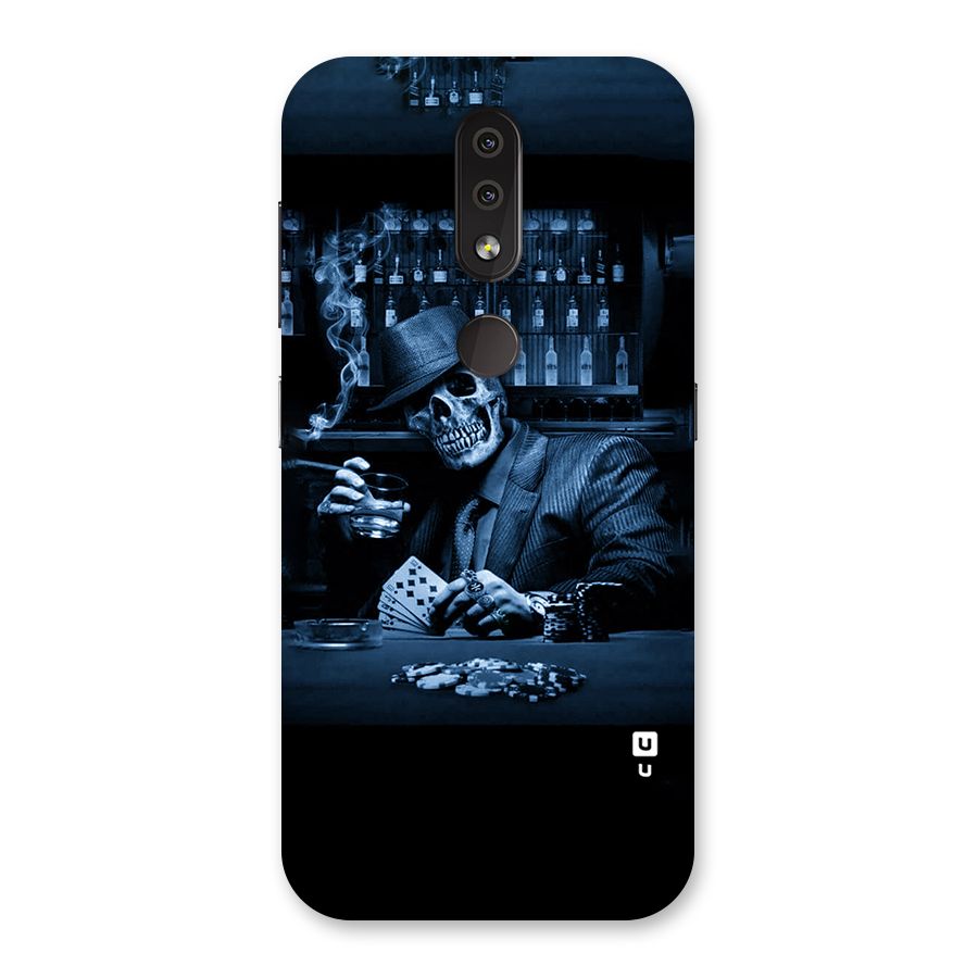 Cool Skull Cards Back Case for Nokia 4.2