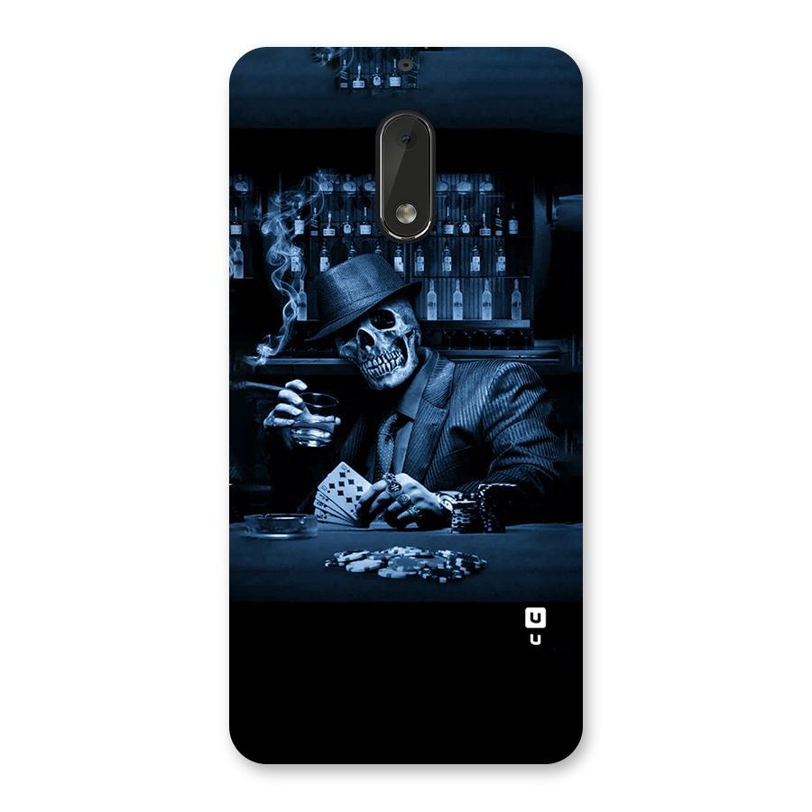Cool Skull Cards Back Case for Nokia 6