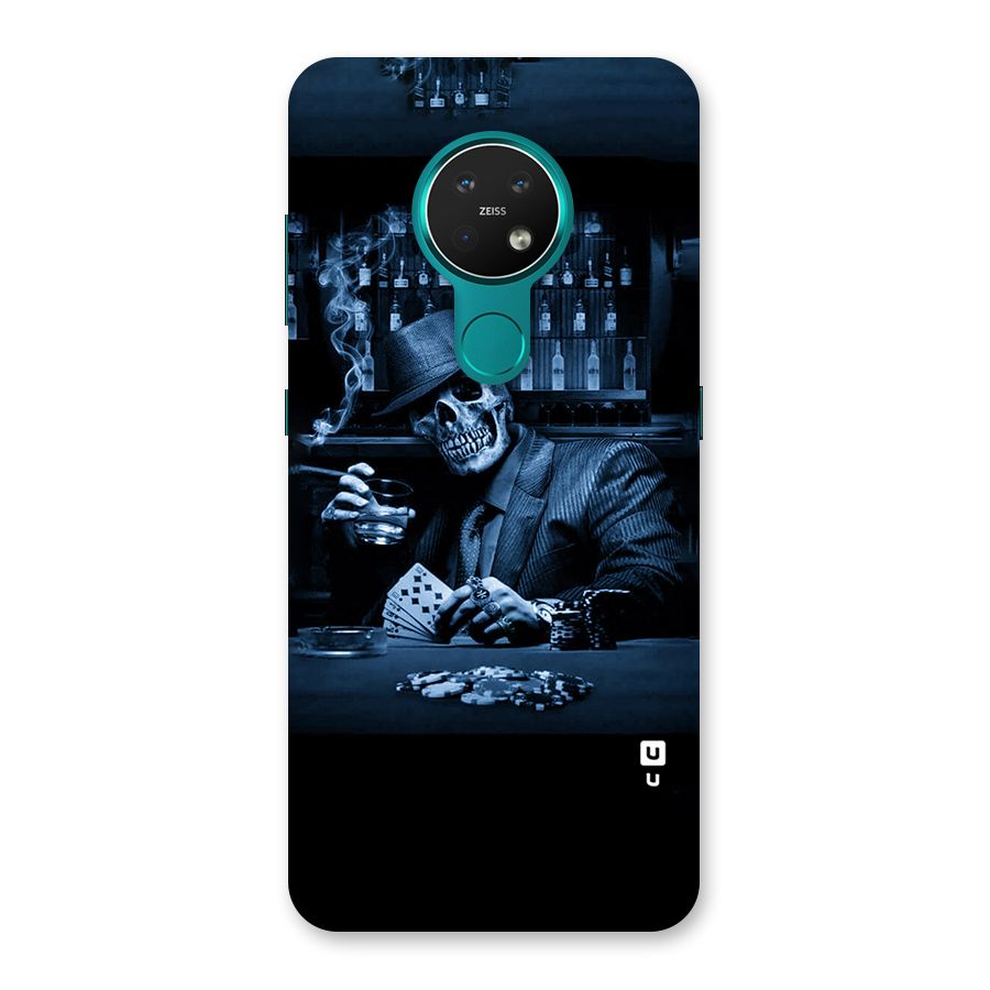 Cool Skull Cards Back Case for Nokia 7.2