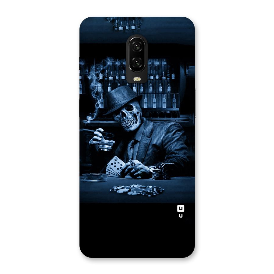 Cool Skull Cards Back Case for OnePlus 6T