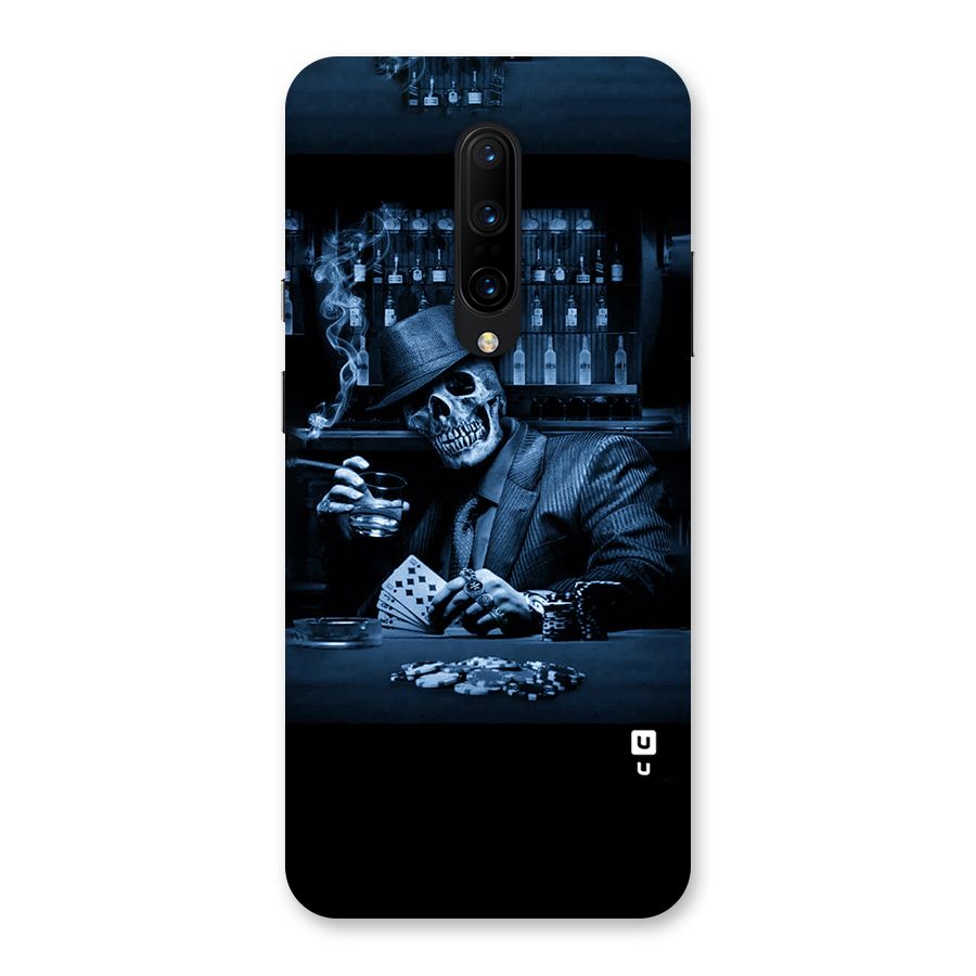 Cool Skull Cards Back Case for OnePlus 7 Pro
