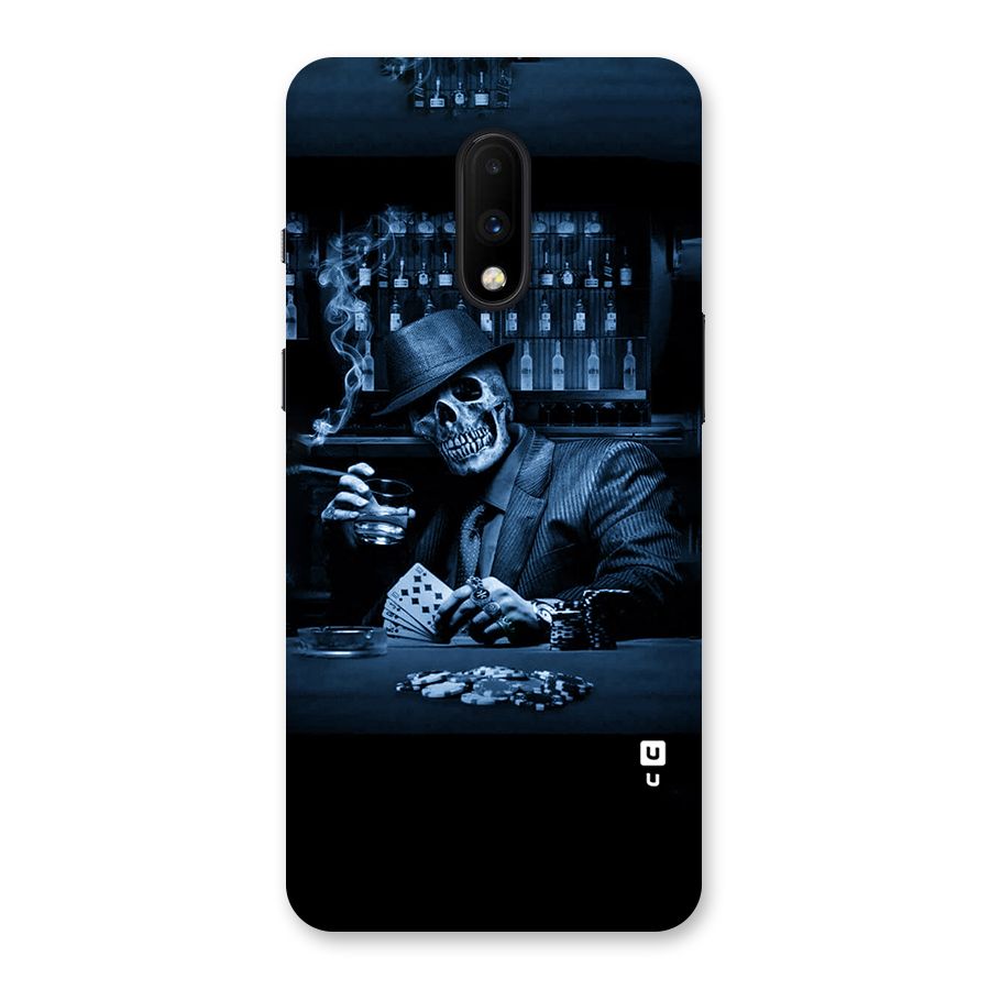 Cool Skull Cards Back Case for OnePlus 7