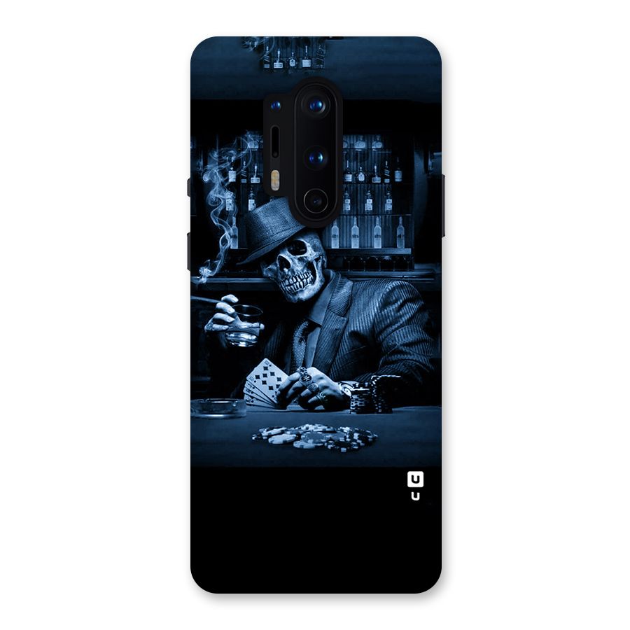 Cool Skull Cards Back Case for OnePlus 8 Pro