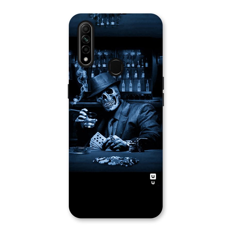 Cool Skull Cards Back Case for Oppo A31