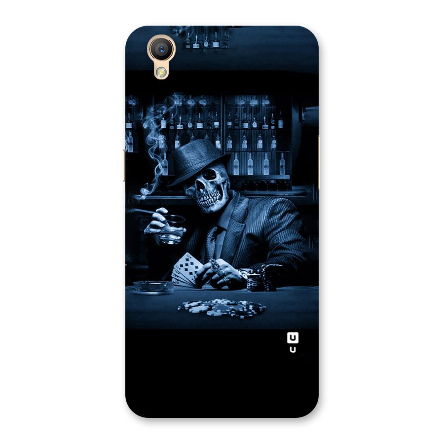Cool Skull Cards Back Case for Oppo A37