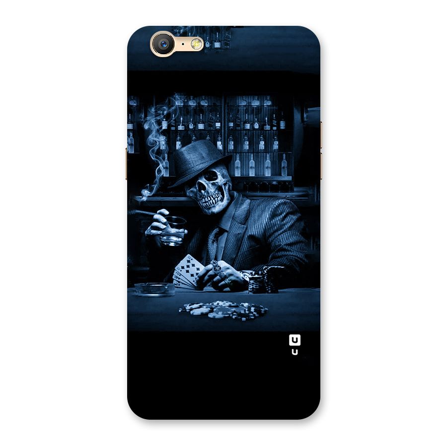 Cool Skull Cards Back Case for Oppo A57
