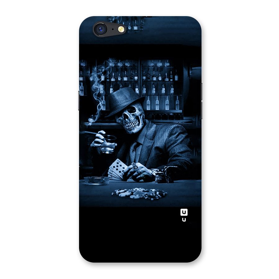 Cool Skull Cards Back Case for Oppo A71