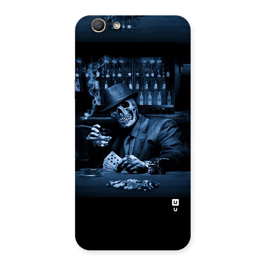 Cool Skull Cards Back Case for Oppo F1s