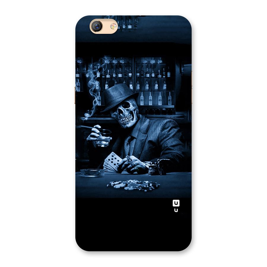 Cool Skull Cards Back Case for Oppo F3 Plus