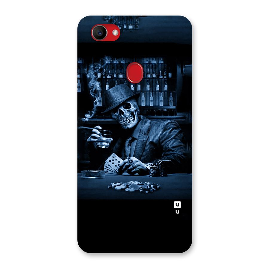 Cool Skull Cards Back Case for Oppo F7