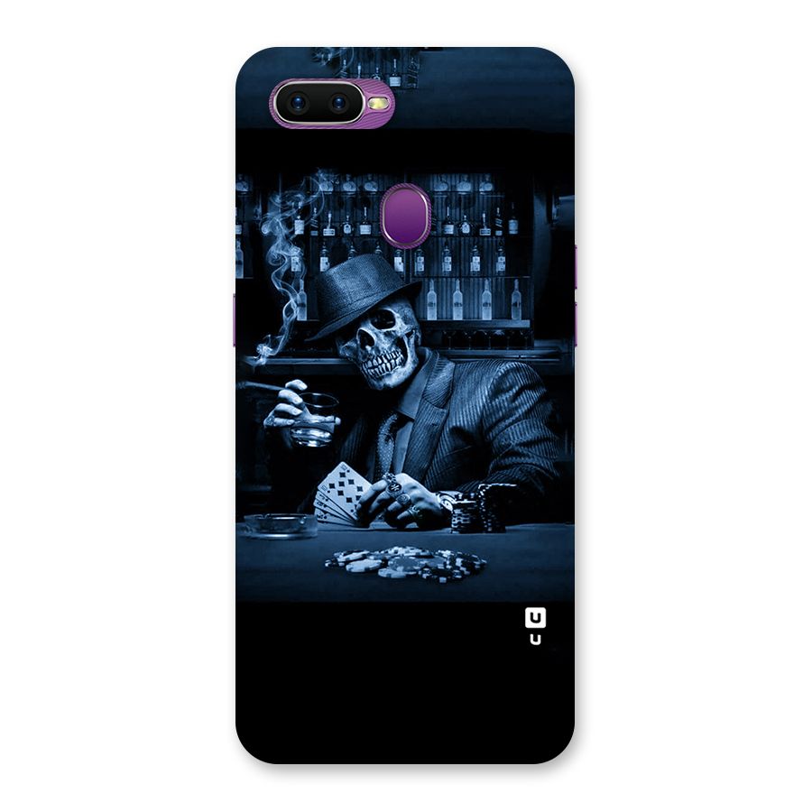 Cool Skull Cards Back Case for Oppo F9