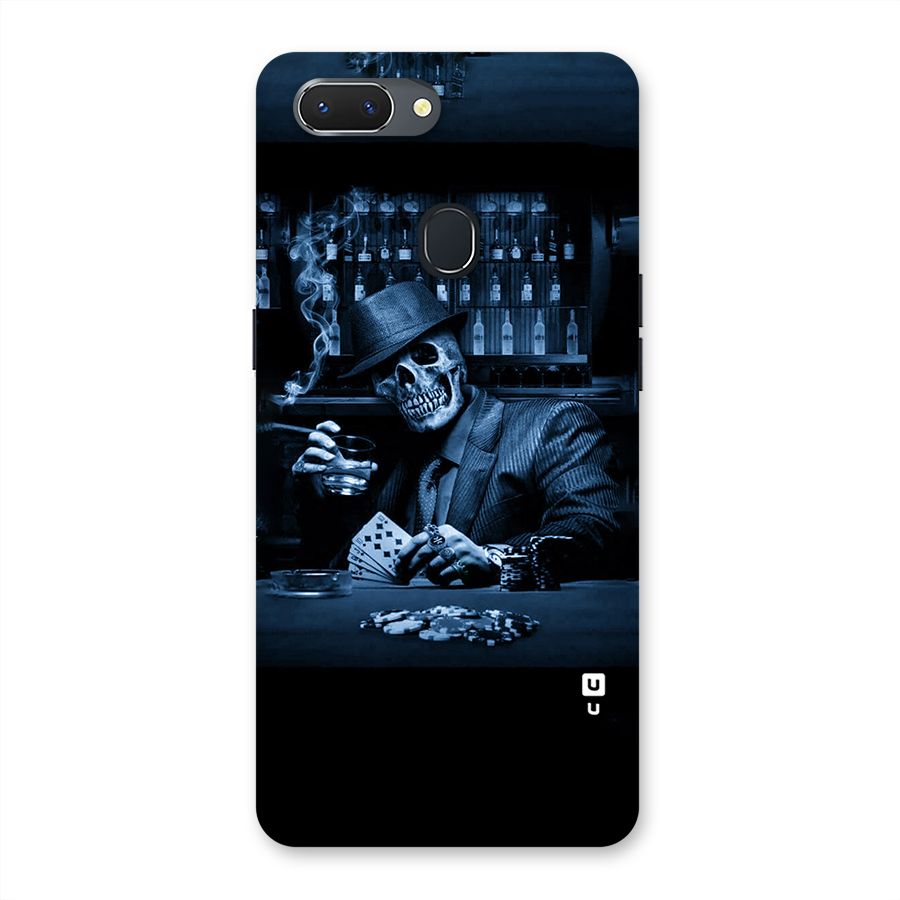 Cool Skull Cards Back Case for Oppo Realme 2
