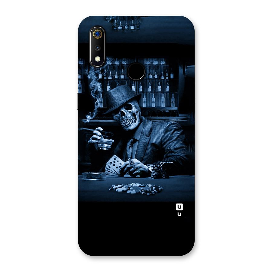 Cool Skull Cards Back Case for Realme 3