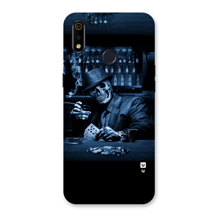 Cool Skull Cards Back Case for Realme 3i