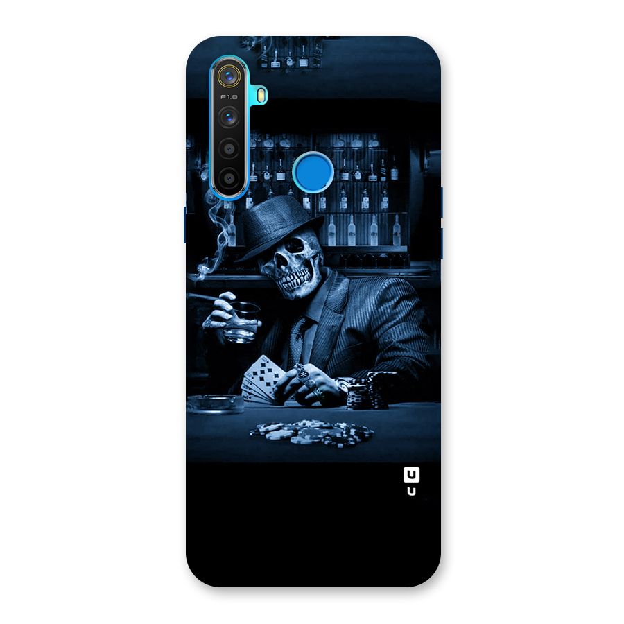 Cool Skull Cards Back Case for Realme 5