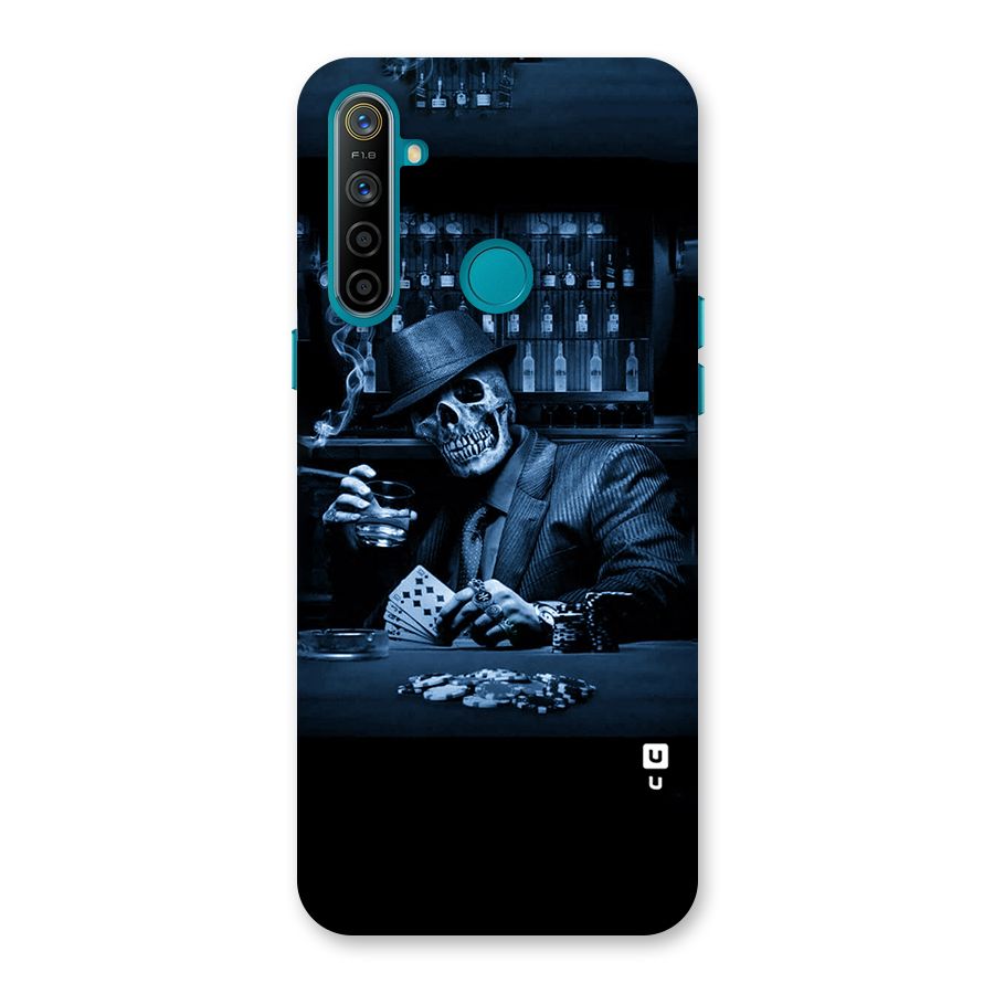 Cool Skull Cards Back Case for Realme 5i