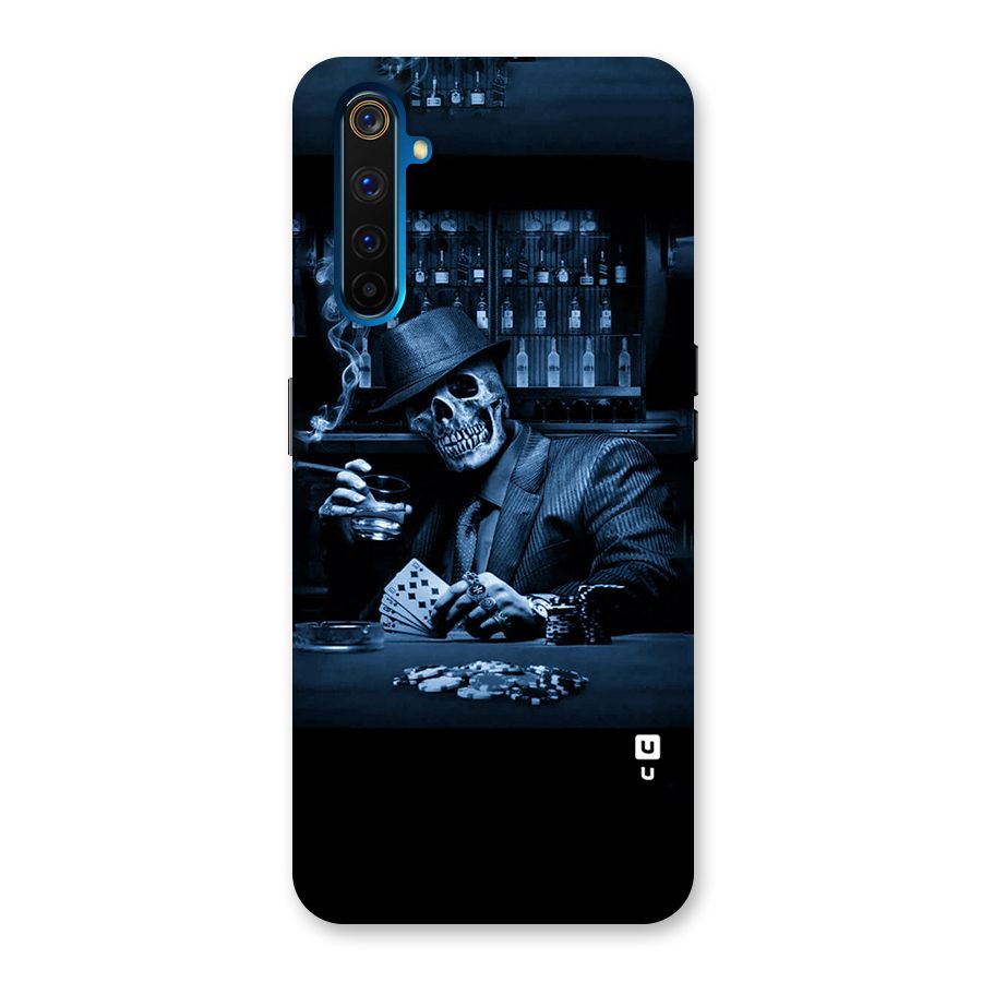 Cool Skull Cards Back Case for Realme 6 Pro
