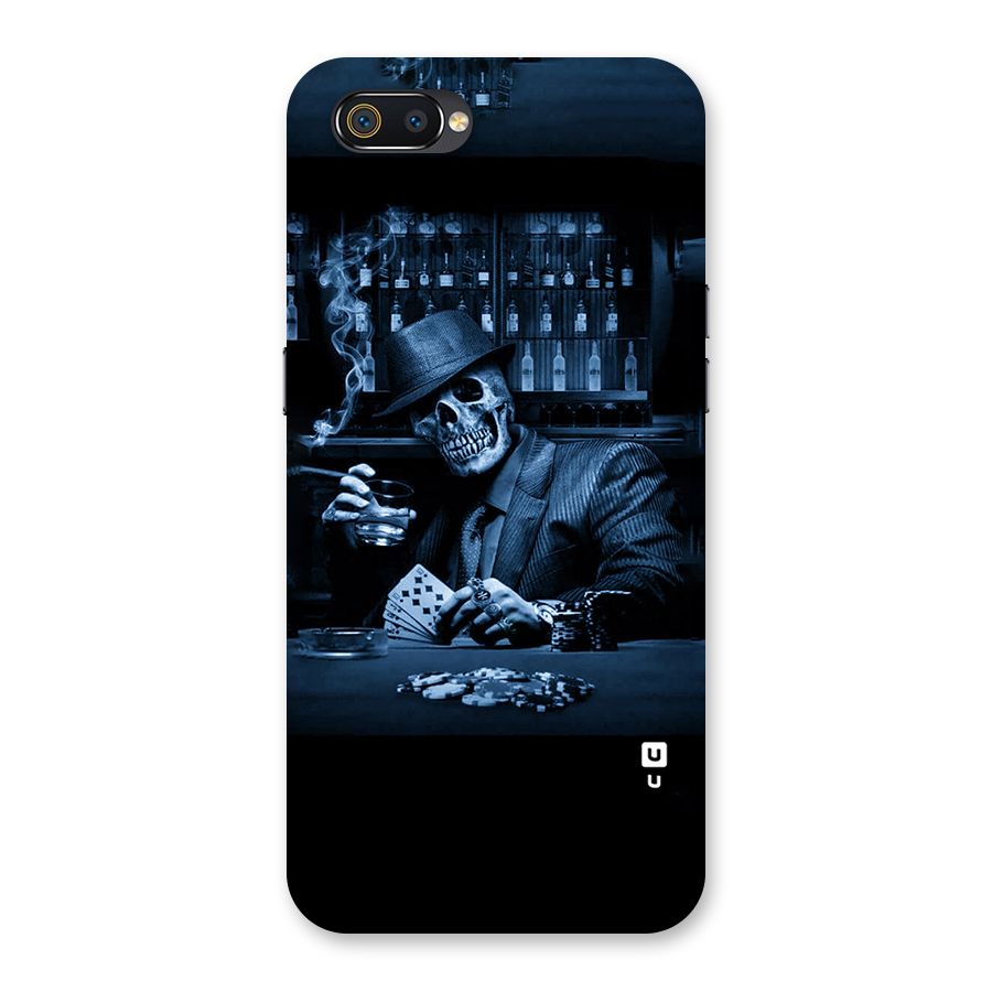 Cool Skull Cards Back Case for Realme C2