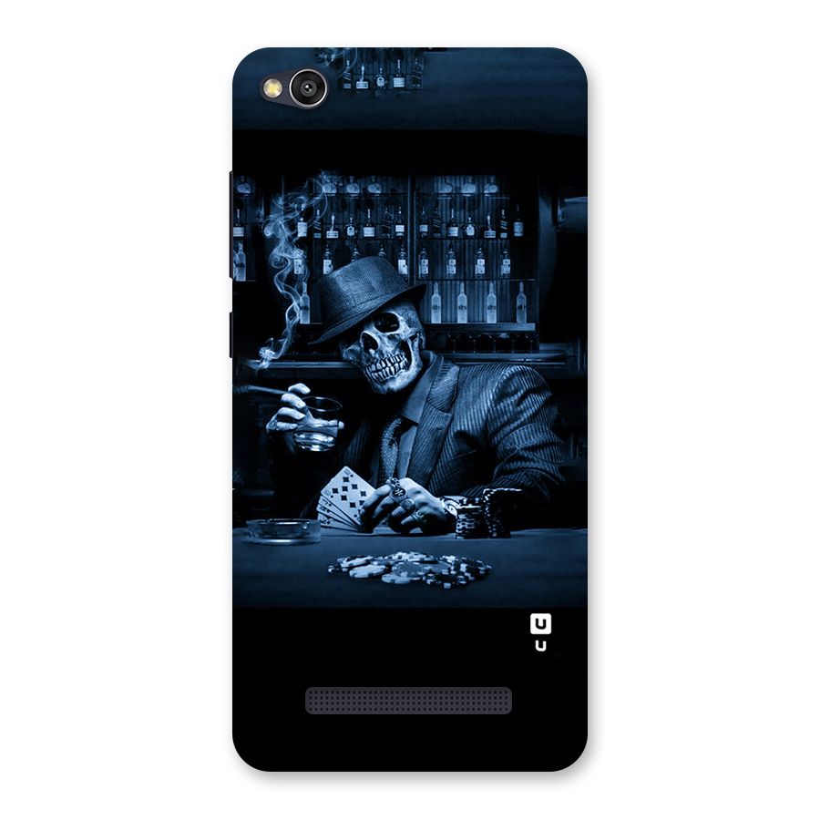 Cool Skull Cards Back Case for Redmi 4A