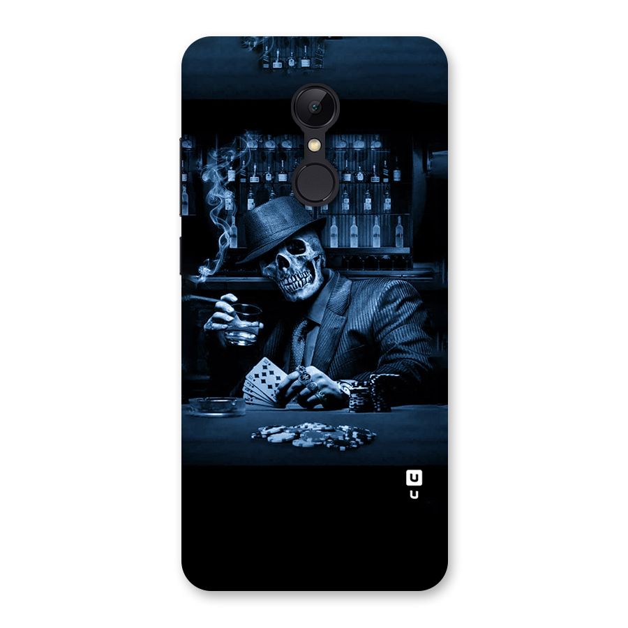 Cool Skull Cards Back Case for Redmi 5