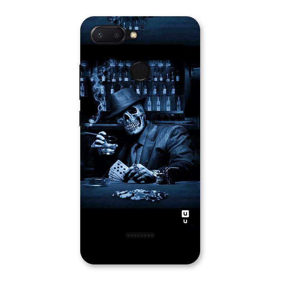 Cool Skull Cards Back Case for Redmi 6