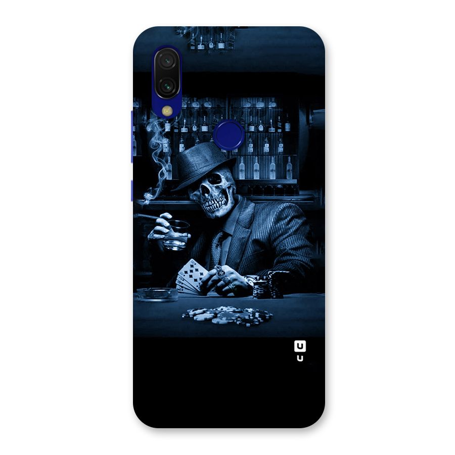 Cool Skull Cards Back Case for Redmi 7