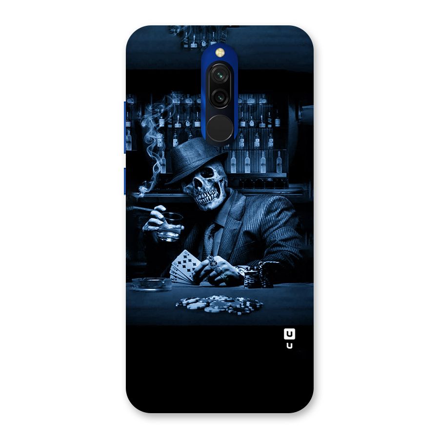 Cool Skull Cards Back Case for Redmi 8