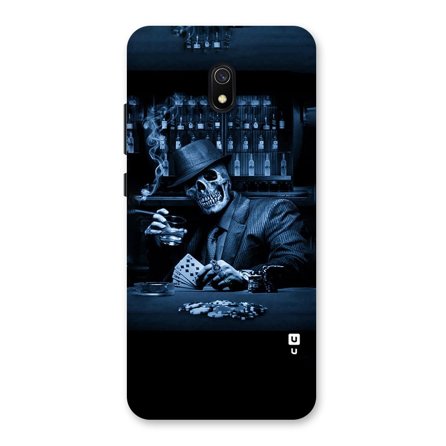 Cool Skull Cards Back Case for Redmi 8A