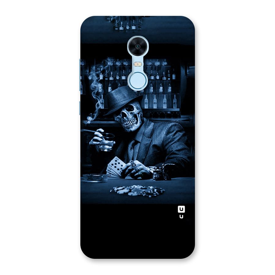 Cool Skull Cards Back Case for Redmi Note 5