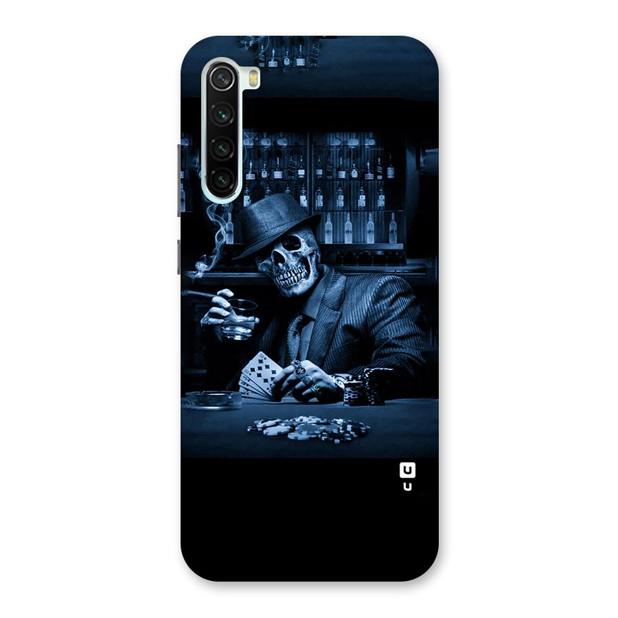 Cool Skull Cards Back Case for Redmi Note 8