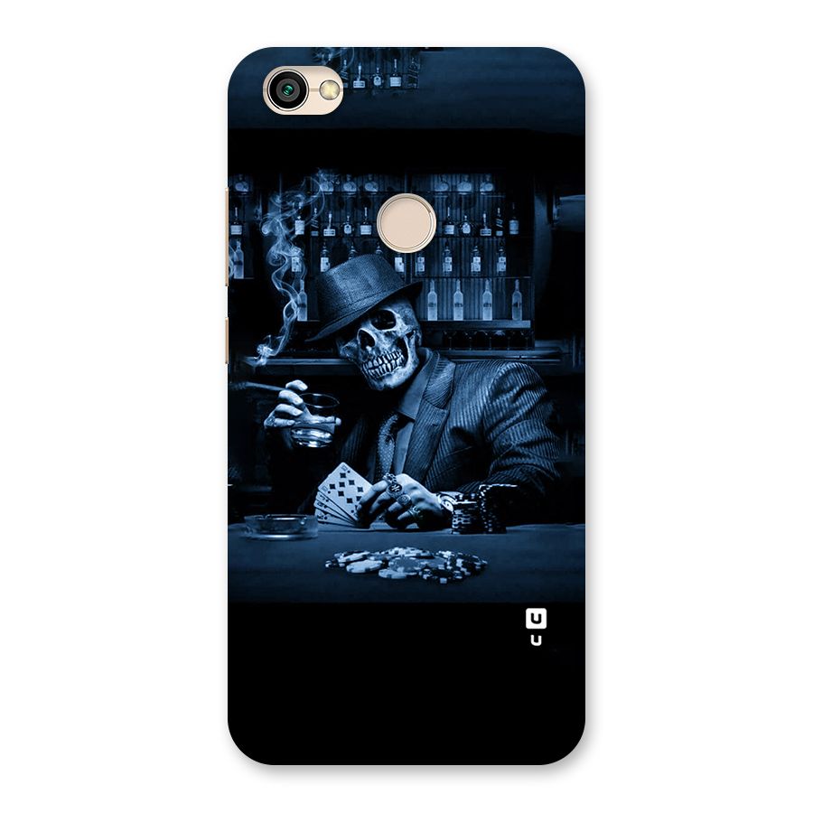 Cool Skull Cards Back Case for Redmi Y1 2017