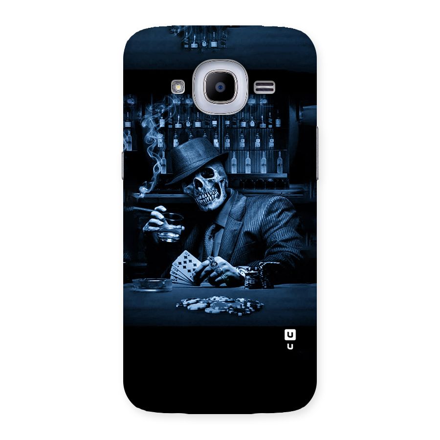 Cool Skull Cards Back Case for Samsung Galaxy J2 2016
