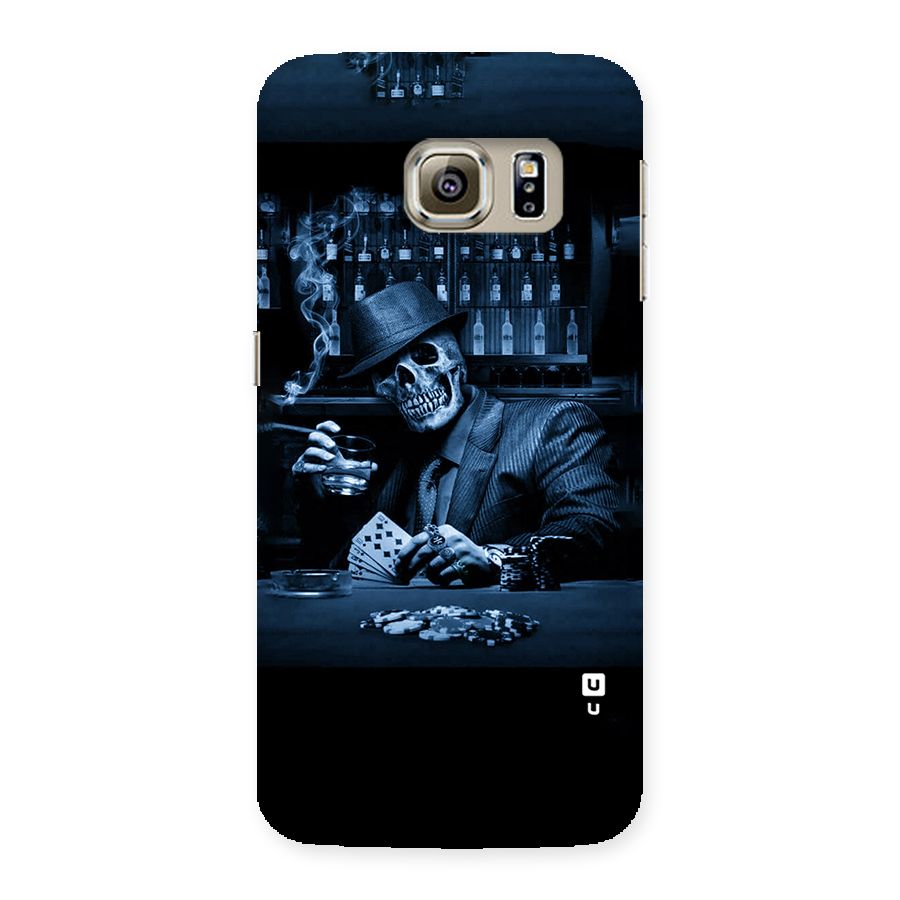 Cool Skull Cards Back Case for Samsung Galaxy S6 Edge