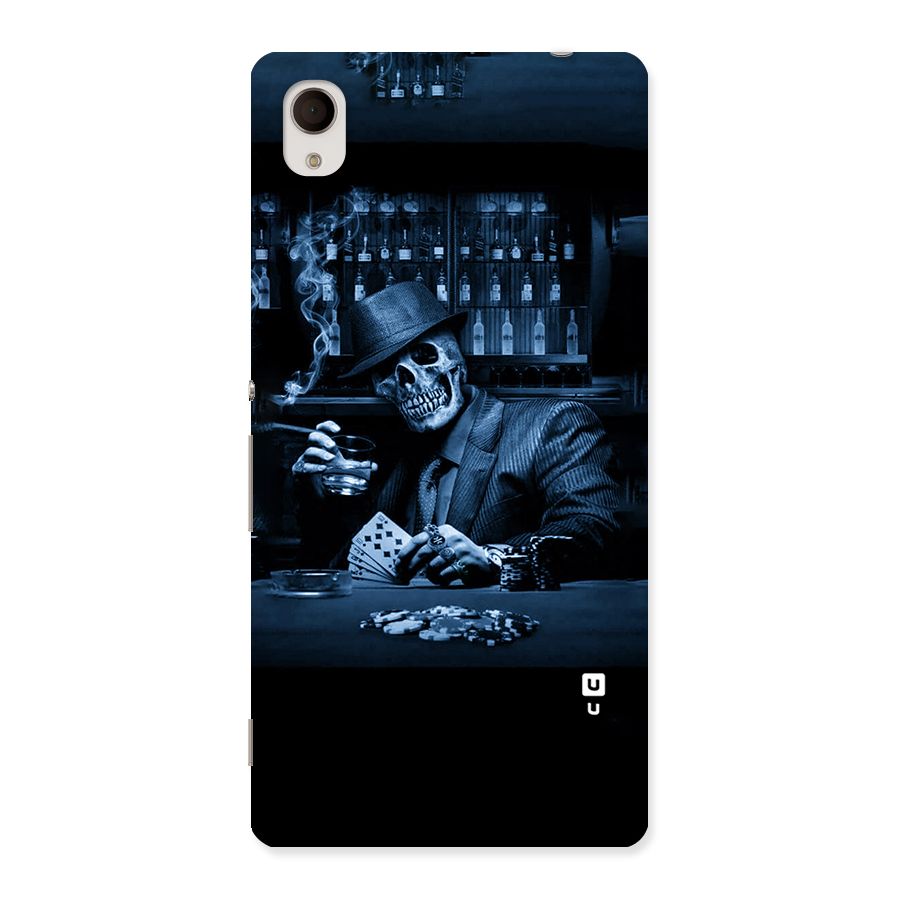 Cool Skull Cards Back Case for Sony Xperia M4