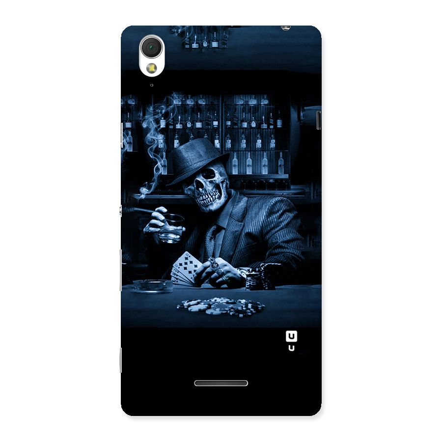Cool Skull Cards Back Case for Sony Xperia T3
