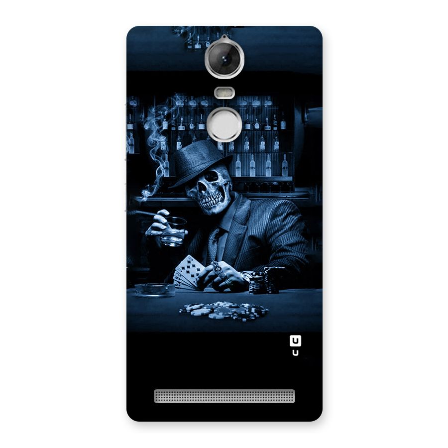 Cool Skull Cards Back Case for Vibe K5 Note
