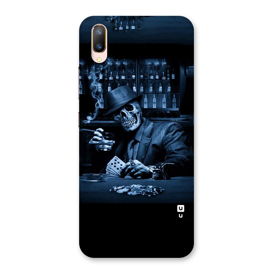 Cool Skull Cards Back Case for Vivo V11 Pro