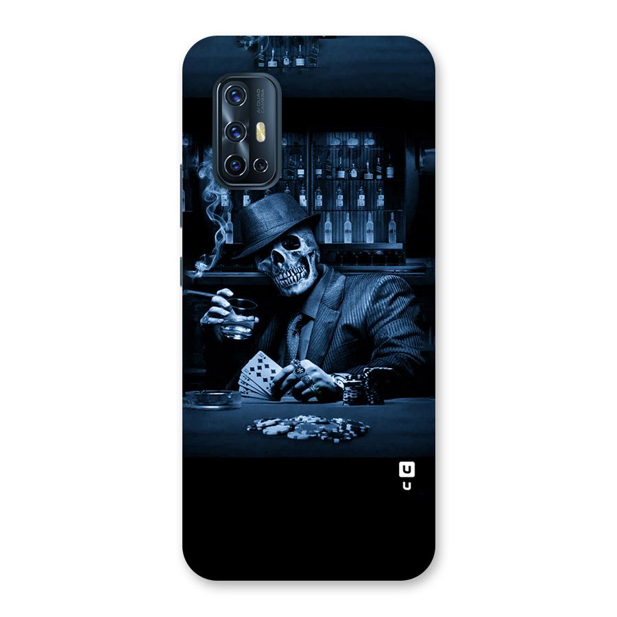 Cool Skull Cards Back Case for Vivo V17